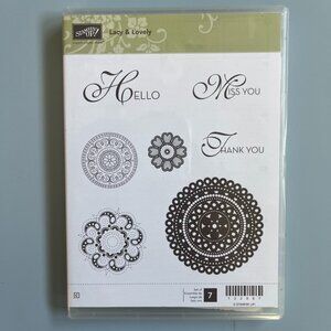 Stampin' Up! Lacy & Lovely Stamp Set 122887